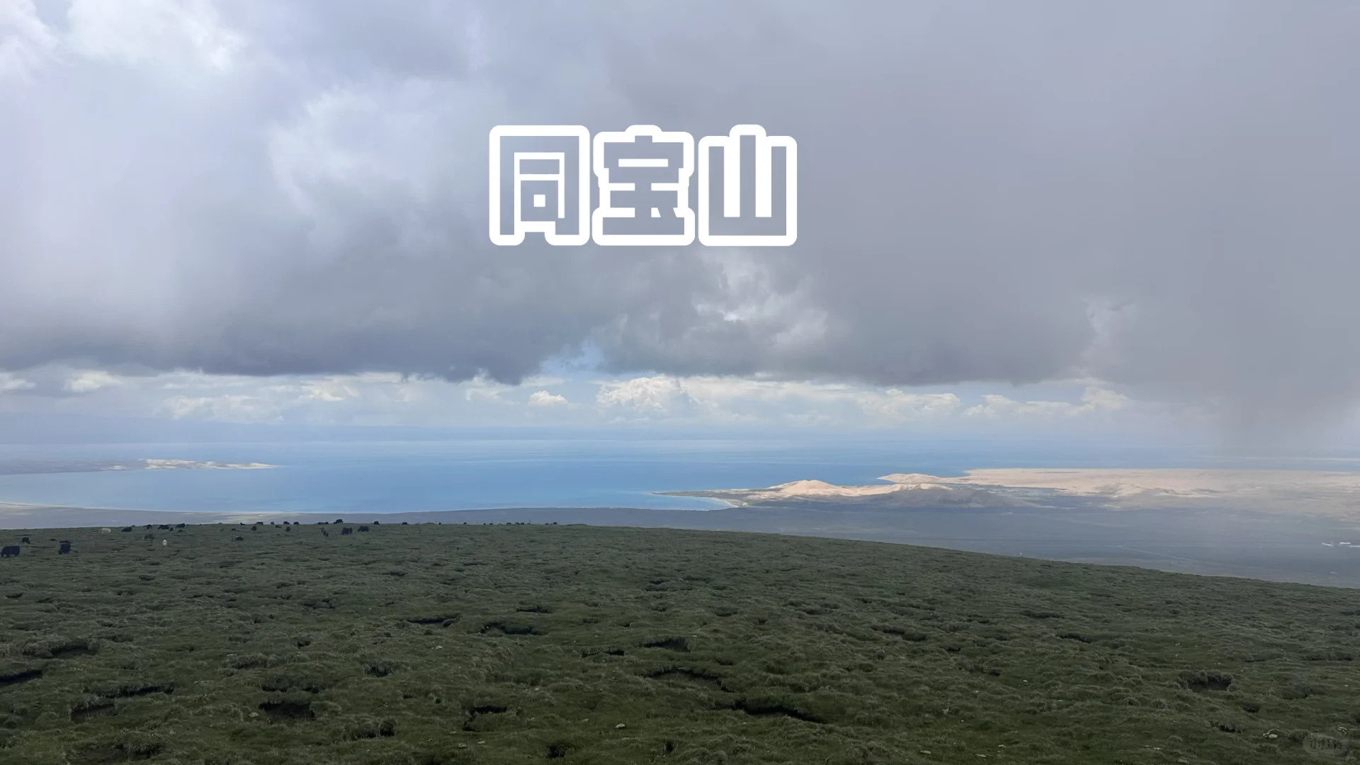 青海湖湖畔经幡